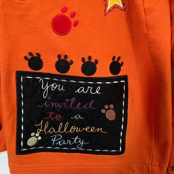 Cat Halloween Embroidered Sweater - Picture 4 of 5